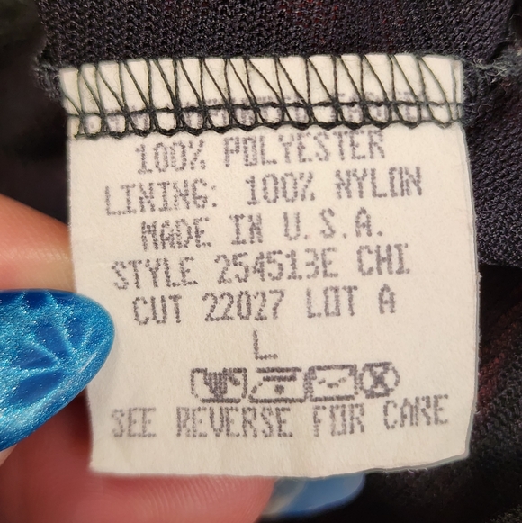 Carole Little Red Embellished Top, Size Large - Picture 8 of 9